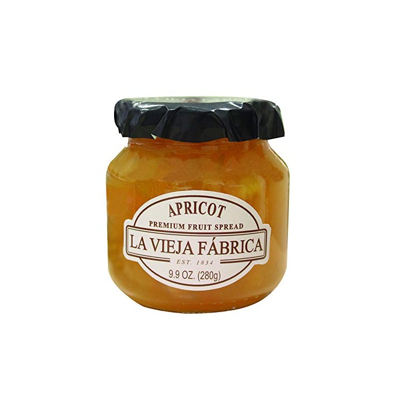 Mario Camacho La Vieja Fabrica Apricot Premium Fruit Spread, 9.9