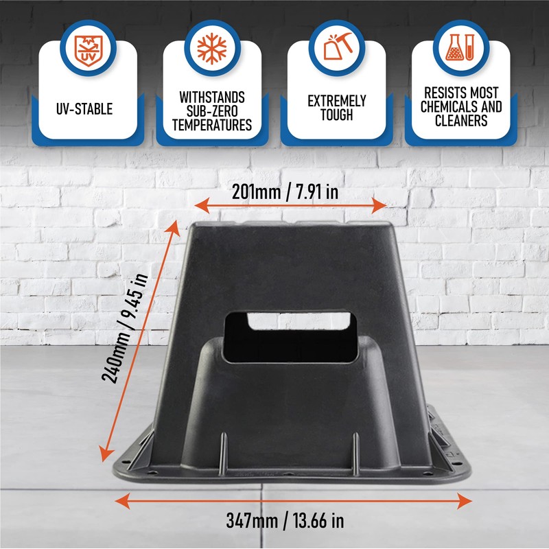 SEAFLO Pontoon Storage Blocks - Heavy Duty, Stackable & Weather