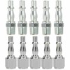 10 Pcs Air Line Connectors - 1/4" BSP Stainless Steel