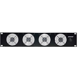 PROCOOL SL480B / 2U Quiet Rack Mount Intake Fan/Blue LED Fans/DJ, Amp and Equipment racks/IT/Server racks/Data Center Cooling