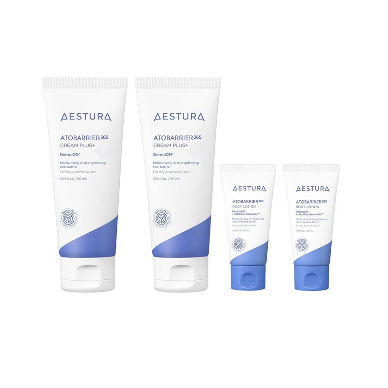 Aestura Atobarrier 365 Cream Plus 90ml x 2 Body Lotion