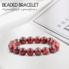 10mm Natural Beads Bracelet for Women Men Healing Anxiety Bracelet
