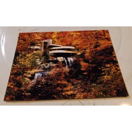 Architecture - Mill Run PA Falling Water Frank Lloyd Wright Postcard fall