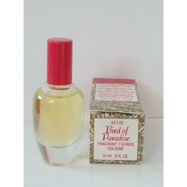 AVON • Bird Of Paradise • COLOGNE SPLASH -  15 mL /  0.5 Fl OZ VINTAGE Miniature