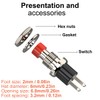 DIYhz Momentary Push Button Switch, 1A 250VAC SPST Mini Pushbutton