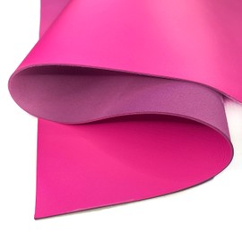 Real Neon Pink Lambskin Leather: Genuine Leather Pieces for Earrings Natural Leather Pieces in Bright Hot Pink (Neon Pink, 8x10In/ 20x25cm)