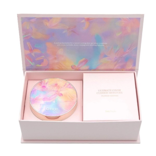 Korea Makeup Product_Ultimate Cover Cushion Moisture Flower Edition 15g +
