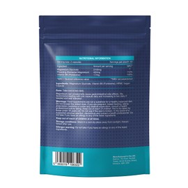 Magnesium Glycinate Capsules 2100mg with Vitamin B6 | High Strength Magnesium Supplements | 120 Capsules - 2 Month Supply | No Fillers, No Binders or Additives | Vegan, Gluten Free, Non-GMO & UK Made