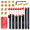 CHAWNIAO Indexable Lathe Turning Tool 21Pcs Kit 5/8" (16mm) Shank,
