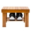Bamboo Step Stool for Kids Children Adult, Anti-Slip Lightweight Chairs