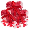 3 Piece Bath Hearts with Heart Shaped Bath Confetti
