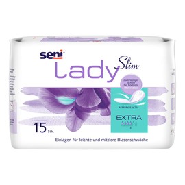 Seni Lady Slim Extra Incontinence Pads Pack of 15