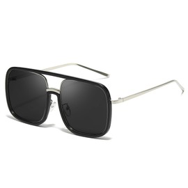 SODQW Oversized Aviator Sunglasses for Women Trendy Big Square Sun Glasses UV Protection 2025 Shades