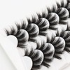 Losha Lashes Pack 7 Pairs Fluffy Faux Mink Eyelashes Soft
