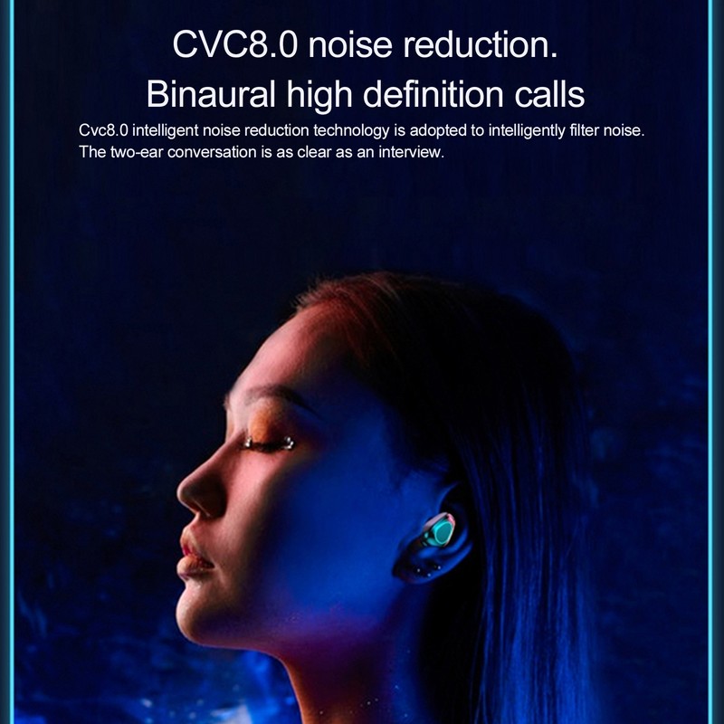 G40 Bluetooth 5.1 True Wireless Earphones with LED Power Display