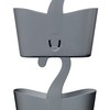 TATAY Shower Basket with Hooks, Polypropylene, Multi-Function Basket, Allows You