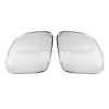 Unbranded Chrome Fairing Speaker Grilles Mesh Covers For Harley Road