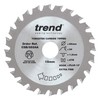 Trend CraftPro TCT Cordless Sawblade for Mini Saws, 85mm Diameter,