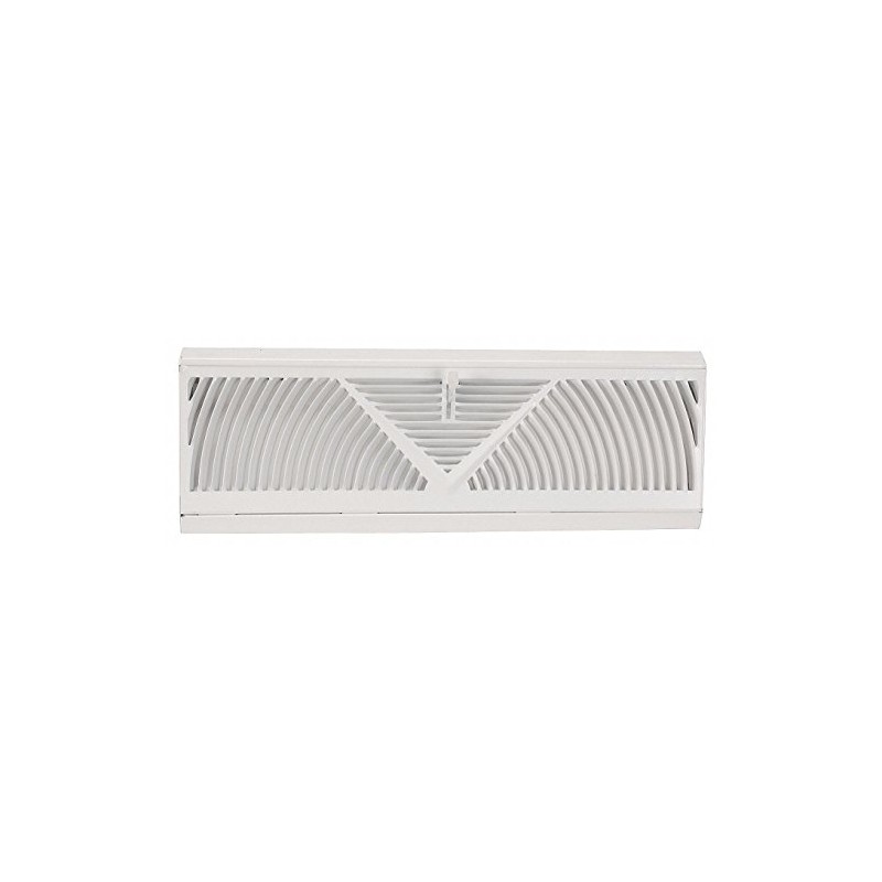 Diffuser, Baseboard, White, 15 in.