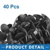A ABSOPRO Pack of 40 Bolt Rivets 5 mm Hole