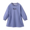 Mud Kingdom Smock - Vestido tipo sudadera para niña, Azul