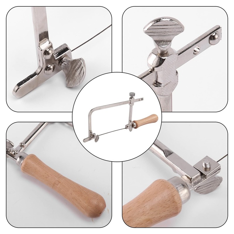 NISHZHU Professional Adjustable Saw Bow of Jewellery Saw Frame Hand