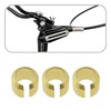 VGOL 4 Sets of Bicycle Brakes Olive Insert Compatible with