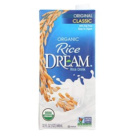 RICE DREAM Classic Original Organic Rice Drink, 32 fl. oz. (Pack of 12)