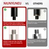 NiuNyuNeu Set of 2 Speaker Poles for Subwoofer 34"-52" Height