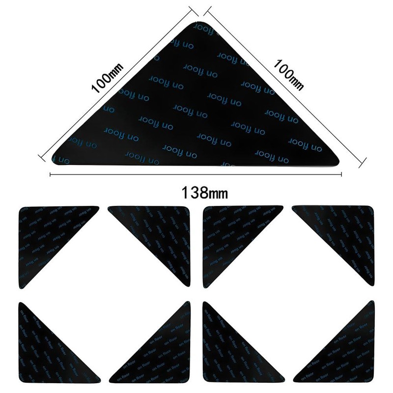 Natiform Carpet Anti-Slip Mat (5.4 x 3.9 inches (138 x