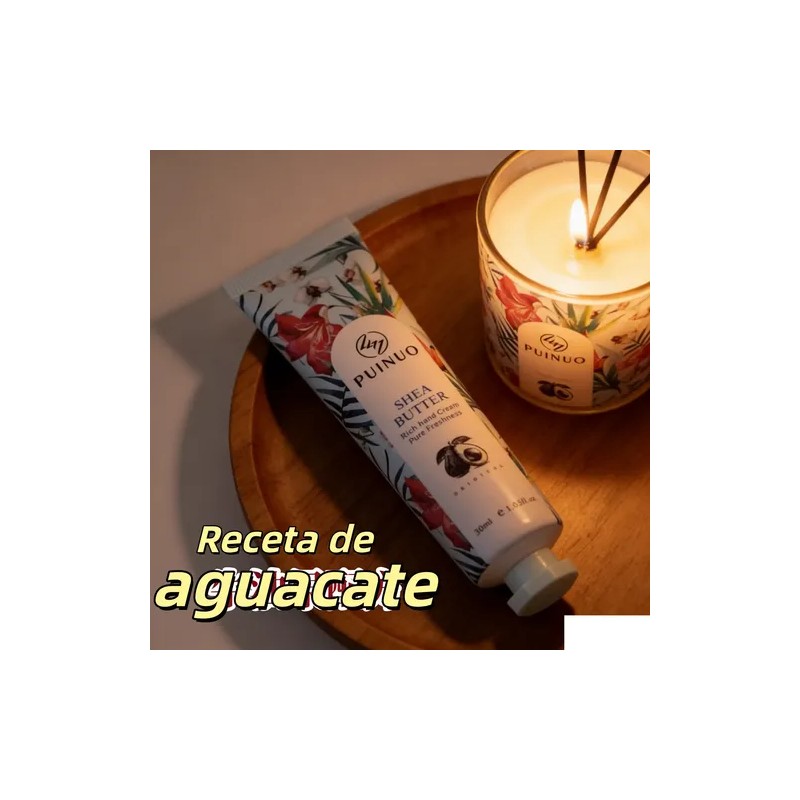 Crema De Manos De Aguacate Para Piel Seca Formato Viaje