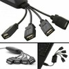 4 Port USB 2.0 High Speed Hub Octopus Splitter 480