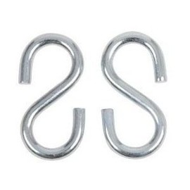 5/16" X 3" S Hooks One Pair Heavy Duty Swingset Hooks Swing Hardware