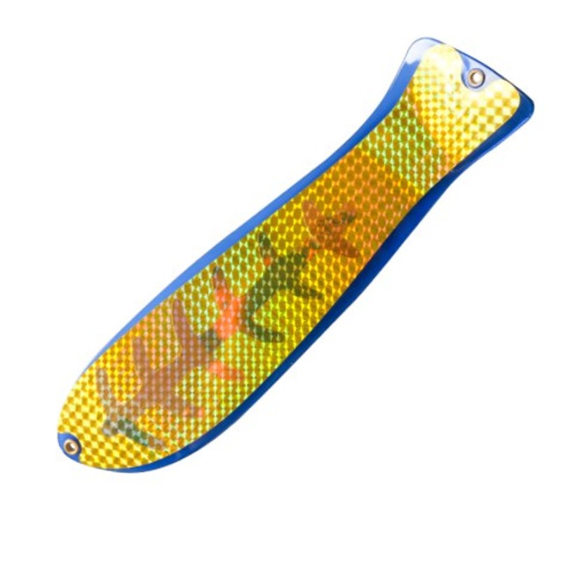 Sea Fishing Lure Flasher Fish Shape ABS Underwater Bait Hot