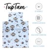 TupTam Children's Patterned Duvet Set, All-Year Duvet, Pillow, Flat Pillow,