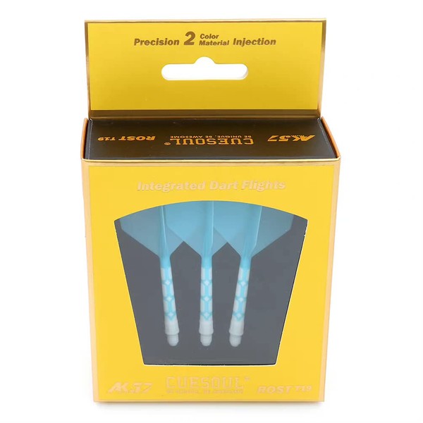 CUESOUL ROST T19 Integrated Dart Shaft and Flights, Big Wing