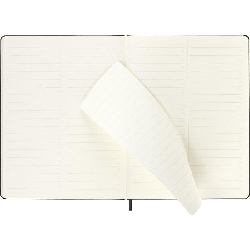 Moleskine PRO 12 Month 2026 Weekly Vertical Planner, Hard Cover,