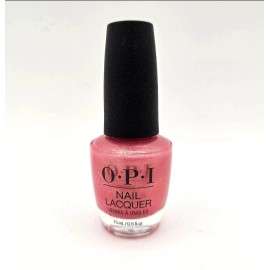 O.P.I Nail Lacquer 2 bottles OPI Nail Polish, PRINCESSES RULE! - glittery rose pink. NEW!