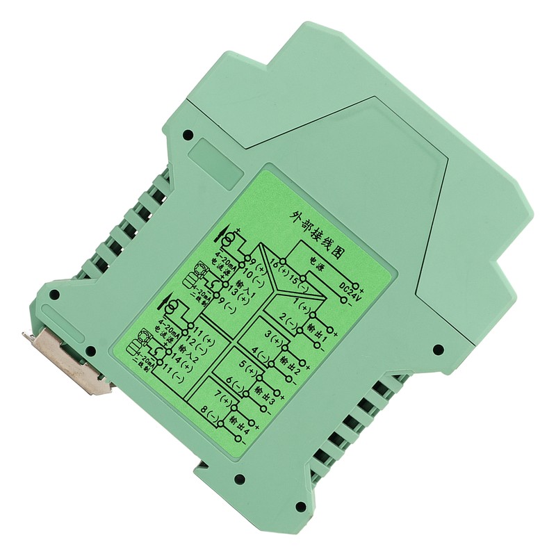 DC Signal Isolator 2 in 4 Out Current Transmitter 4‑20mA