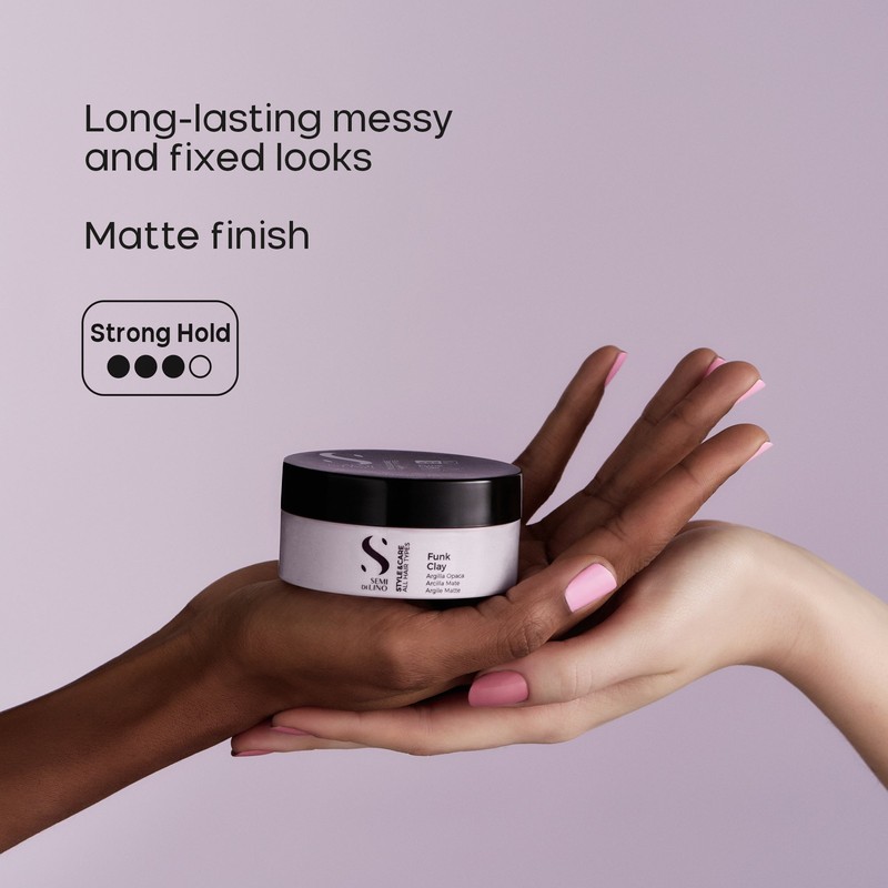Alfaparf Milano Semi di Lino Style & Care Funk Clay