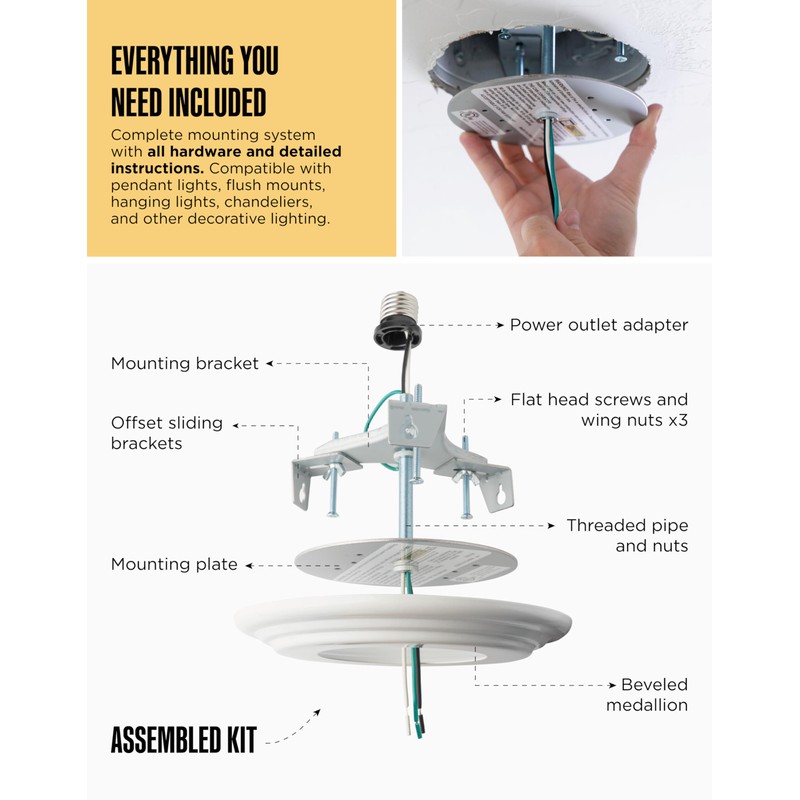 The Can Converter R56 Recessed Can Light Conversion Kit w/