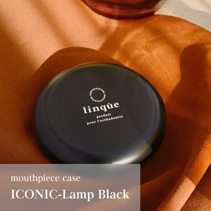 Linqüe ICONIC Mouthpiece Case, Retainer, Case, Aligner, Thin, Cute, Stylish,