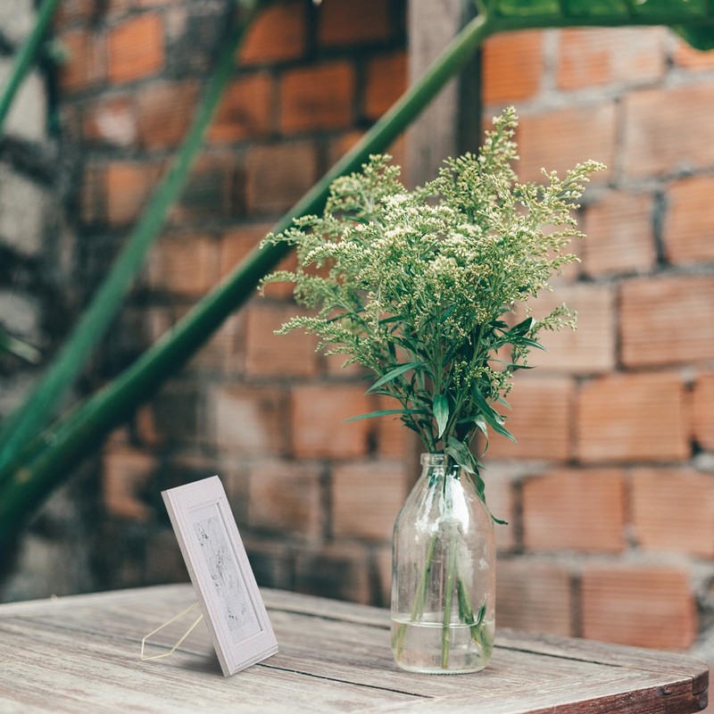 OSALADI 4pcs Photo Bracket Photo Frame Bracket Iron Supporting Rack