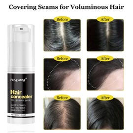 Fengyang® Hair Concealer Creme, Root Coverage Fuller Powder, Haare Concealer Wasserdicht, Haarabdeckstift Für Männer, Schweißfester Haaransatzverstärke