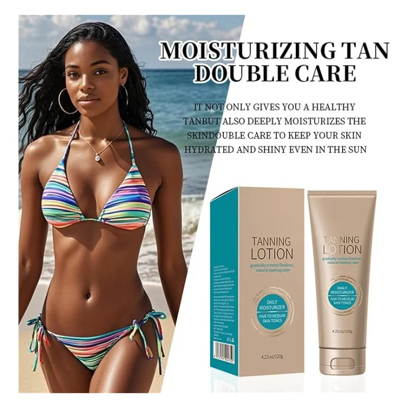 Loción Corporal Autobronceadora Reafirmante Natural Glow +re