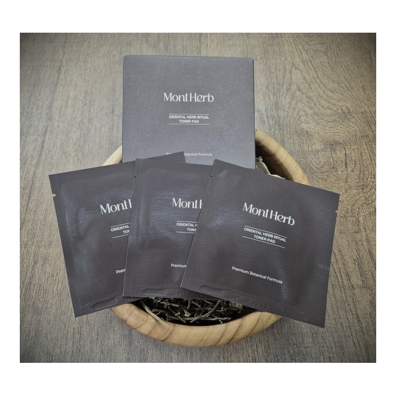 Monte Herb Essence Toner Pad Portable Set (2 pieces /