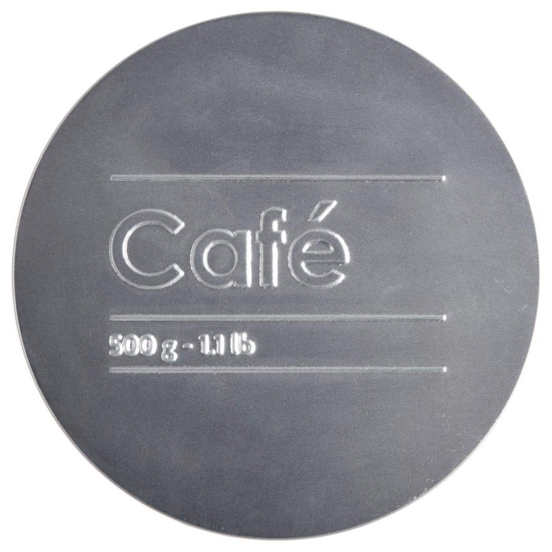 5five Metal Coffee Tin 500 g Black Edition Black