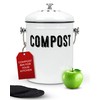 Granrosi Countertop Compost Bin Kitchen - 1.3 Gal Indoor Compost