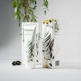 Dermaka Natural ingredients Arnica Skin Cream 4 oz 2 pack – Enriched with Chamomile, Green Tea & Vitamins A & E, Non-Greasy Texture