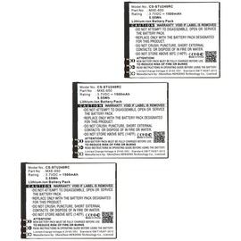 Synergy Digital Wireless Router Batteries, Works with Straight Talk Tracfone Wireless U240C Wireless Router, (Li-Ion, 3.7V, 1500 mAh), Combo-Pack Includes: 3 x SDWR-L1560 Batteries